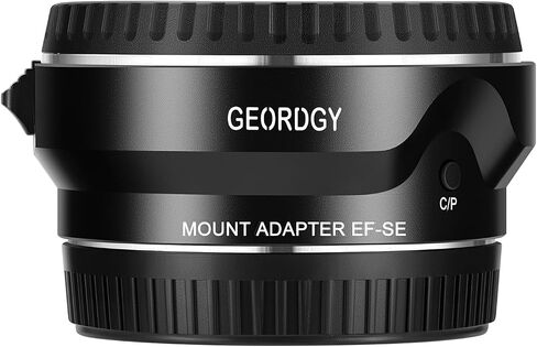 EF/EF-S Lens Mount Adapter Compatible with Canon EF/EF-S Lens, Auto-Focus Lens Converters Ring, for Sony E Mount Mirrorless Cameras Series A9 A7R5 A7R4 A7R3 A7R2 A7R3A A7R4A A7M3 A7M2 A7R A7S2 A7S A7C in Kuwait