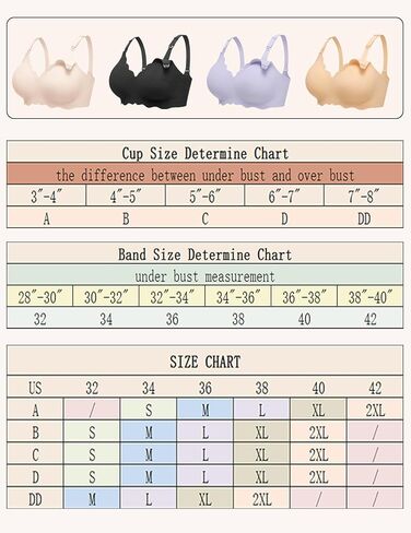 Avidlove Nursing Bras for Breastfeeding Seamless Maternity Bra Wireless Pregnancy Bras Comfort Sleep Bralette with Support in Saudi Arabia