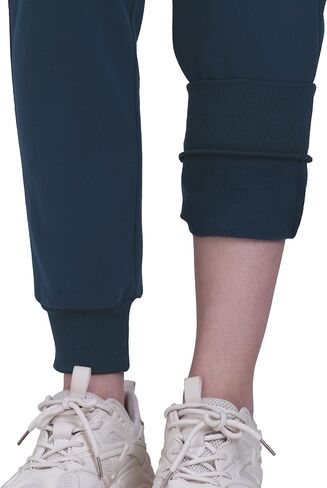 Foucome Maternity Fleece Lined Pants Winter Thermal Pregnancy Joggers Comfy Casual Sweatpants in Kuwait