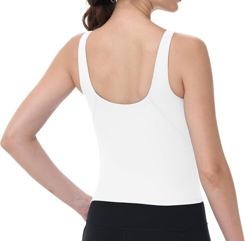 V VOCNI Women's Nursing Tank Tops for Breastfeeding Longline Sports Bras | One Hand Clip Access, Built in Bra Breastfeeding Tops, Workout Crop Top, Maternity Bras for Pregnancy, Daily Nursing Pumping in Saudi Arabia