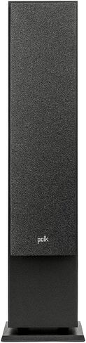 Polk Monitor XT60 Tower Speaker - Hi-Res Audio Certified, Dolby Atmos, DTS:X & Auro 3D Compatible, 1" Tweeter, 6.5" Dynamically Balanced Woofer, (2) 6.5" Passive Radiators (Single, Midnight Black) in Saudi Arabia