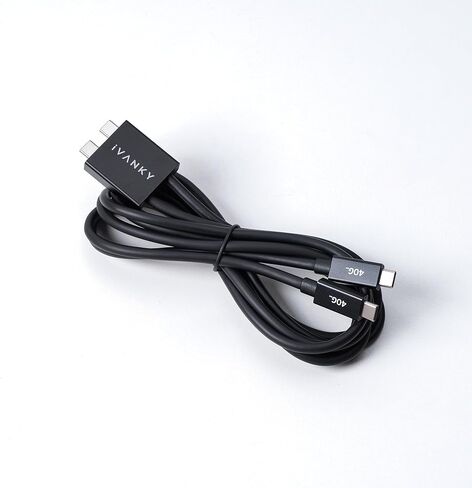 كابل IVANKY Dual USB-C Thunderbolt 4 لـ FusionDock Max 1، 1.2 متر in Kuwait