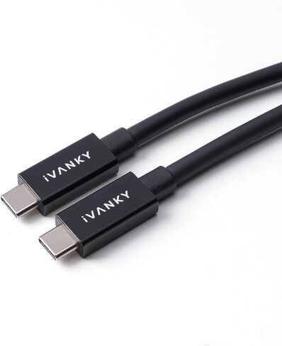 كابل IVANKY Dual USB-C Thunderbolt 4 لـ FusionDock Max 1، 1.2 متر in Kuwait