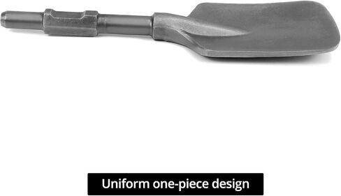 QWORK Clay Spade SDS-Max Hammer Steel, 5-1/2 x 17-5/16 Inches - Compatible with SDS-Max Rotary Hammers for Gardening and Landscaping in Saudi Arabia