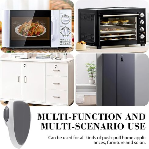 Oven Lock x1pc Child Oven Lock for Oven Doors - Childproofing Kitchen Safety, Heat Resistant Design, Baby Oven Guard - Easy Installaition Baby Proof Oven Lock (Black) in Saudi Arabia