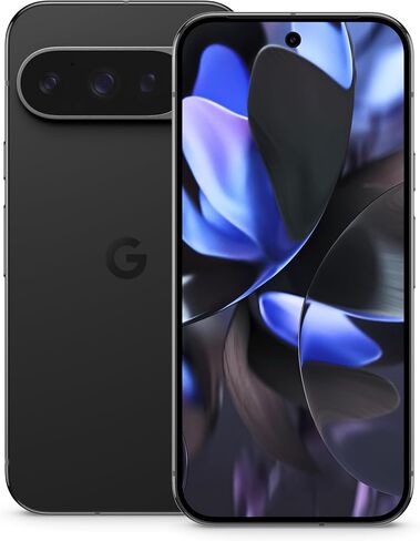 Google Pixel 9 Pro - Unlocked Android Smartphone with Gemini, Triple Rear Camera System, 24-Hour Battery, and 6.3" Super Actua Display - Obsidian - 128 GB in Kuwait