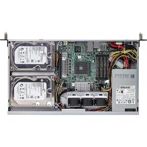 1U2-X570/2T 1U Rackmount Server Barebone AMD AM4 Ryzen 5000 PGA1331 X570 2 x3.5 HDD 265W PSU