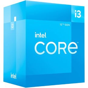 Intel Core i3-12100 Alder Lake CPU LGA 1700 3.3 GHz Quad-Core 60W 12MB Cache Desktop Processor