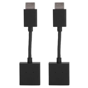 Headphone Cable, 2Pcs Male to Female Extension Cable, HD Multimedia Interface Support 4K High Resolution, for Extend and The HD Multimedia Interface of Various