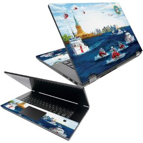 MightySkins Skin Compatible with Lenovo Ideapad C340 15" (2019) - Standing Watch | Protective, Durable, and Unique Vinyl Decal Wrap Cover | Easy to Apply, Remove, and Change Styles | Made in The USA