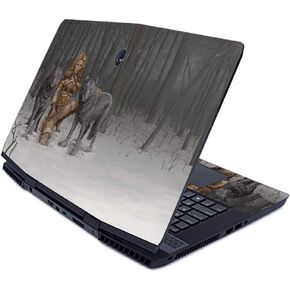 MightySkins Skin for Alienware M17 (2019) - Midnight Watch | Protective, Durable, and Unique Vinyl Decal wrap Cover | Easy to Apply, Remove, and Change Styles | Made in The USA