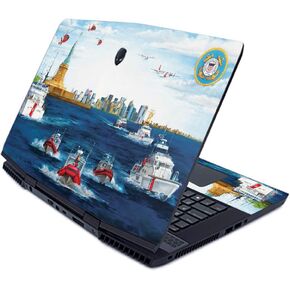 MightySkins Skin for Alienware M17 (2019) - Standing Watch | Protective, Durable, and Unique Vinyl Decal wrap Cover | Easy to Apply, Remove, and Change Styles | Made in The USA