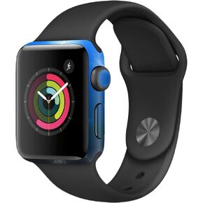 MightySkins Skin Compatible with Apple Watch Series 3 42mm - Lightning Storm | Protective, Durable, and Unique Vinyl Decal wrap Cover | Easy to Apply, Remove, and Change Styles | Made in The USA