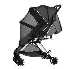Stroller Sun Shade and Mosquito Net See Through Beach Walking Outdoor Accessory Breathable Mesh Protective Cover for Strollers Bassinets Car Seats