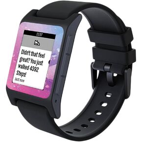 MightySkins Skin Compatible with Pebble 2 SE Smart Watch - Pink Diamond | Protective, Durable, and Unique Vinyl Decal wrap Cover | Easy to Apply, Remove, and Change Styles | Made in The USA