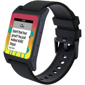 غلاف MightySkins متوافق مع ساعة Pebble 2 SE الذكية - شربات النخيل | غطاء ملتف واقٍ ومتين وفريد ​​من نوعه من الفينيل | سهل التطبيق والإزالة وتغيير الأنماط | صنع في الولايات المتحدة الأمريكية