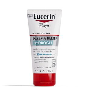 Eucerin Baby Eczema Relief Hydrogel for Dry, Itchy, Eczema-Prone Skin, Fragrance Free and Steroid Free Body Moisturizer for Dry Skin, 5 Fl Oz Tube