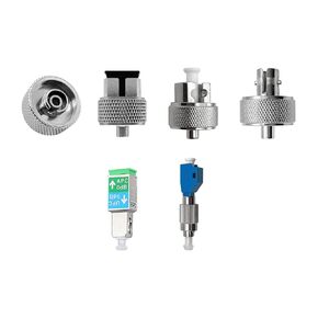 Fiber Optic Connector, FC/UPC, SC, ST, LC, FC/UPC-LC/UPC, SC/UPC-SC/APC Interchangeable Optical Fiber Connector, 6 Styles for Adapters Compatible with Single-Mode & Multi-Mode Fibers
