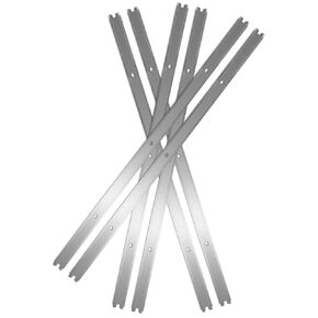 13-3/8 Inch HSS Planer Blades Knives for Ridgid R4330 R4331 TP1300LS Planer Replace for AC20502 Planer Cutters, Heat Treated Double Sided Planer Knives, Set of 6
