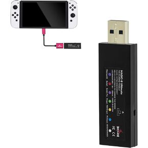 Mayflash Magic-S Ultimate Wireless Bluetooth USB Controller Adapter for Switch, PS4, macOS, Windows, Raspberry Pi, Compatible with PS5, Xbox Series X/S, Xbox One BT Controller-Not for PS5 Slim