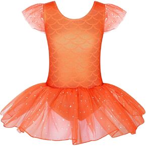 XiaoMoSha Gymnastics Leotards for Girls Ballet Dance Dresses Ballerina Costume Party Dress Outfit 2-10 Years