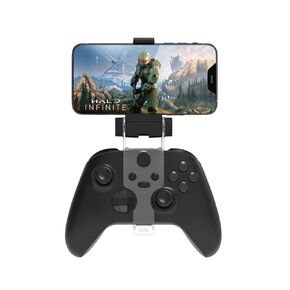 YiDiX For XboxSeriesX Handle Phone Holder,For XBOX S/X Handle Clip Adjustable Holder Cellphone Clamps Compatible with Microsoft,Xbox One S, Xbox One X, SteelSeries Nimbus Game controller bracket(Black