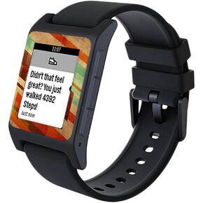 MightySkins Skin Compatible with Pebble 2 SE Smart Watch - Abstract Wood | Protective, Durable, and Unique Vinyl Decal wrap Cover | Easy to Apply, Remove, and Change Styles | Made in The USA
