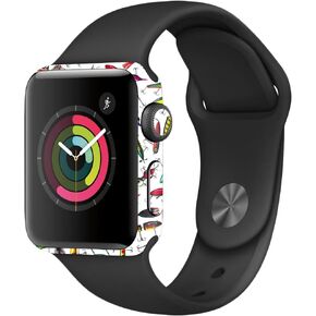 MightySkins Skin Compatible with Apple Watch Series 2 38mm - Bright Lures | Protective, Durable, and Unique Vinyl Decal wrap Cover | Easy to Apply, Remove, and Change Styles | Made in The USA