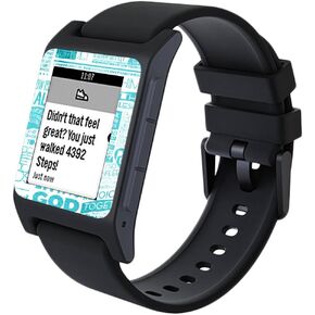 MightySkins Skin Compatible with Pebble 2 SE Smart Watch - Faith | Protective, Durable, and Unique Vinyl Decal wrap Cover | Easy to Apply, Remove, and Change Styles | Made in The USA