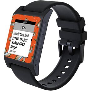 MightySkins Skin Compatible with Pebble 2 SE Smart Watch - Trout Collage | Protective, Durable, and Unique Vinyl Decal wrap Cover | Easy to Apply, Remove, and Change Styles | Made in The USA