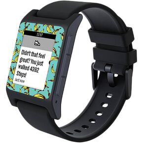 MightySkins Skin Compatible with Pebble 2 SE Smart Watch - Bananas | Protective, Durable, and Unique Vinyl Decal wrap Cover | Easy to Apply, Remove, and Change Styles | Made in The USA