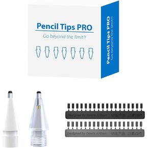 استخدم قلم الكمبيوتر اللوحي الخاص بك تمامًا مثل القلم الحقيقي! اختر الطرف البديل لقلم Apple Pencil للحصول على تجربة كتابة ورسم مذهلة! (واضح)