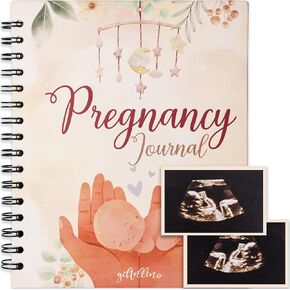 First Time Moms Pregnancy Journal - Keepsake Pregnancy Memory Book for Expecting Mothers - Pregnancy Baby Bump Notebook - Pregnancy Checklist Planner