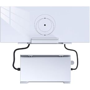 Starlink Gen3 Wall Mount for Starlink Gen 3 Mesh Router and Power, Starlink Wall Holder for Starlink Gen3 High Performance WiFi Router and Power, Starlink V3 Mounting Kit White