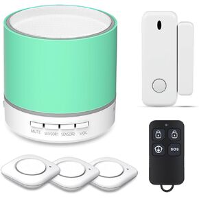 Door Alarms for Kids Safety, Toddler Door Alarm, 14 Melodies 3 Volume Levels Mute Mode LED Indicator, Autism Safety Products for Home, Door Alarms for Dementia Patients, Alzheime