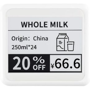 Waveshare Passive NFC-Powered E-Paper 4.2inch No Battery Wireless Powering Data Transfer Suitable for Price Tags/Shelf Labels