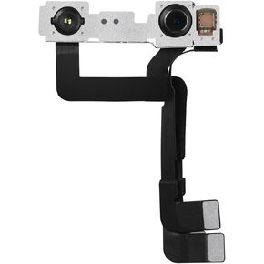 Front Camera Replacement for iPhone 11 Pro Max Facing Lens Module Flex Cable with Structured Light 12MP Receiver Replace Transmitter Sensor Connector 11Promax