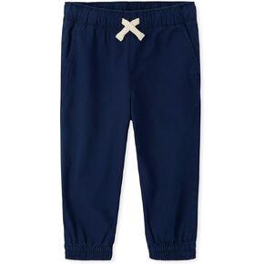 The Children's Place Baby Boy's and Toddler Stretch Pull on Jogger Pants, Tidal