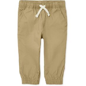 The Children's Place Baby Boy's and Toddler Stretch Pull on Jogger Pants, Flax