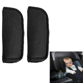 2 Pack Car Seat Strap Covers,Seat Neck Strap Covers for Car,Universal Seat Belt Covers,Car Seat Straps Shoulder Pads for Baby Kids