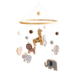 Baby Mobile for Crib Crib Nursery Mobile for Boys Girls Boho Rainbow Nursery Soothe Toy Decor Baby Shower Set for Infant Bedroom Hanging Decoration Toy(Rainbow)