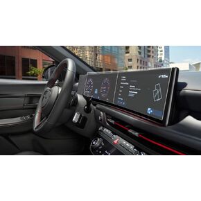 Screen Protector Compatible with 2024 Hyundai SONATA,SONATA 12.3 Inch Toushcreen Navigation and 12.3-inch Digital Gauges,Anti Glare Scratch,Shock-Resistant,Premium Tempered Glass