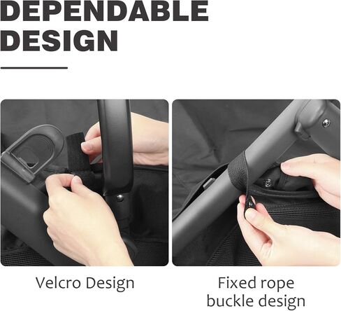 غطاء سلة WEIGUZC لجهاز UPPAbaby Vista V2 & Cruz V2 - قابل للطي مع عربة الأطفال - مادة متينة in Kuwait