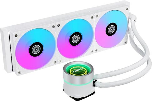 Lian Li Galahad II Trinity 360mm All-in-One ARGB CPU Liquid Cooler - White in Saudi Arabia
