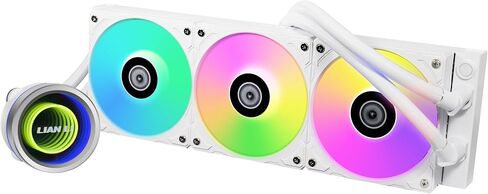 Lian Li Galahad II Trinity 360mm All-in-One ARGB CPU Liquid Cooler - White in Saudi Arabia