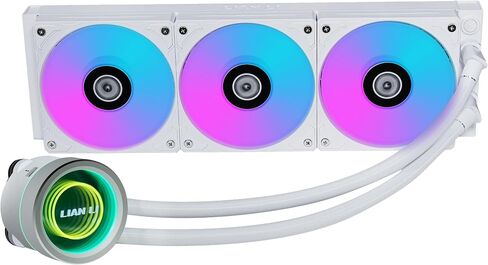 Lian Li Galahad II Trinity 360mm All-in-One ARGB CPU Liquid Cooler - White in Saudi Arabia