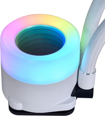 Lian Li Galahad II Trinity 360mm All-in-One ARGB CPU Liquid Cooler - White in Saudi Arabia