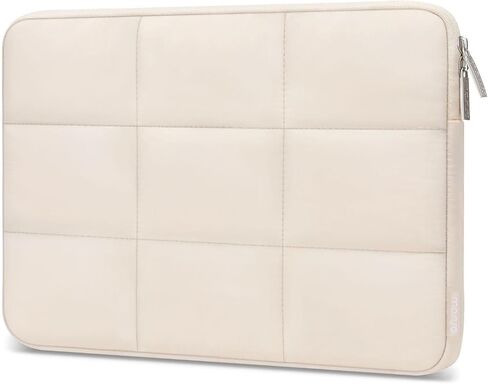MOSISO Tablet Sleeve Case for 11 inch iPad Pro M4 & iPad Air M2 2024, iPad Pro 11 M2 M1, iPad 10th 10.9, iPad 9/8/7 10.2, iPad Air 5/4 10.9, Galaxy Tab 11, Rectangle Quilted Puffy Carrying Case, Sand in Saudi Arabia