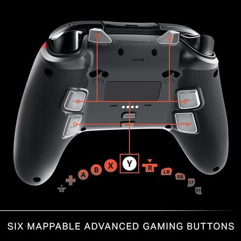 PowerA OPS v3 Pro Wireless Controller for PC and Cloud Gaming with Lumectra, gamepad, gaming controller, works Windows 10/11, Charging stand included in Saudi Arabia