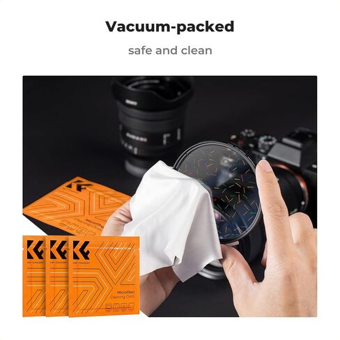 K&F Concept 77mm Colorful Brushed Filter Ultra-Thin Frame Optical Glass Starlight Glare Special Effect Filter with 3 Vacuum Cleaning Cloths for Camera Lens in Saudi Arabia
